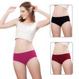 Trylo Riza Bliss Mid Waist Panty-Assorted Colour-M Pack-1,Plain,,B0DMLM2T68