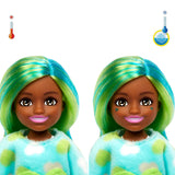 Barbie Cutie Reveal Chelsea Small Doll, Jungle Series Elephant Plush Costume, 7 Surprises Include Mini Pet & Color Change