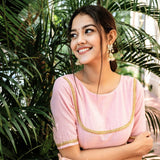 Gosriki Women'S Cotton Anarkali Solid Kurta With Pant (Gulabo Nw Pink_Xl-Go_Pink_X-Large),Pink,,B0B9L632B3