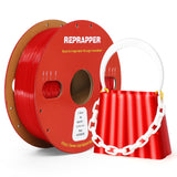 Reprapper Silk TPU Filament, 95A Shore Hardness, 1kg TPU 1.75mm, Elastic 3D Printer Filament, Flexible & Soft Filament for 3D Pr