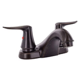 Valterra Faucet 4 Deck Lav Rubbed Bronze 2-Lever Handle