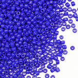 3mm Royal Blue Seed Beads About 6500pcs/200Grams in Bag,8/0 Glass Craft Beads for Making Earrings, Waist Jewelry, DIY Handmade S