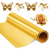 Yaocom 1 Roll Aluminum Metal Crafts DIY Foil 18 Inch x 20 ft x 0.1 mm Thick for Art Project Aluminum Flashing Roll Wide Sheet Mu