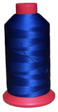 UV Resistant Bonded Polyester Sewing Thread for Upholstery, Outdoor, Marine (Royal, Tex 135)