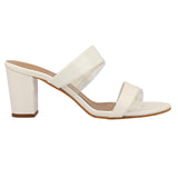 Shoetopia Womens/Girls White Solid Block Heels,White,3,B09NC2BLD1