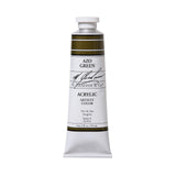 M. Graham 2Ounce Tube Acrylic Paint, Azo Green
