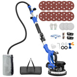 Drywall Sander, 1000W Popcorn Ceiling Removal Tool, Foldable Automatic Drywall Sander with Vacuum Dust Collection, LED Light, 6 
