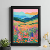 Master Flame Dream Vacation Pop Art Themed Aesthetic Wall Art Poster for Cafe, Restaurants, Hotels, Living Room, Home & Wall Dec