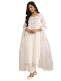 Libas Women'S Cotton Kurta Sets (99043O_Off White_Xxl)