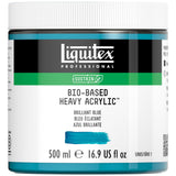 Liquitex Bio-Based Heavy Acrylic, 500ml (16.9-oz), Brilliant Blue