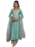 Libas Women'S Chanderi Silk Kurta Set (49282
