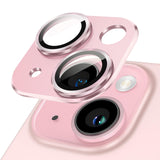 JETech Camera Lens Protector for iPhone 15 6.1-Inch and iPhone 15 Plus 6.7-Inch, Full Coverage 9H Tempered Glass Ring Cover, Mat