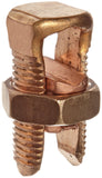 Burndy KS27 Servit SplitBolt, 1 Str. 3/0 Str. Copper Run and Tap, 1.36 Cross Flat, 500 inlbs Recommended Tightening Torque