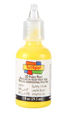 Scribbles 14699 Dimensional Fabric Paint, Sunny Yellow