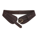 Tee Ess Leather Belt (Xxl, Brown), Waist Size 37 To 39