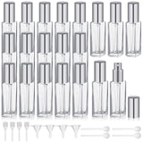 20 Pcs Perfume Travel Refillable 10 ml, Mini Cologne Perfume Bottles Empty, Portable Sprayer for Travel Size Spray Bottle Pocket