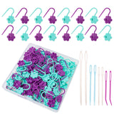 Zoomella 108Pcs Crochet Stitch Markers Colorful Weave Stitch Needle For Weaving Partscrafts|Needlecrafts & Yarn|Crocheting & Kni