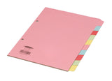 Concord Subject Dividers 230 Micron 10-Part A5 Ref 72199/J21