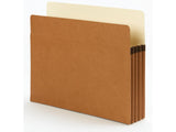 Smead 73230 SuperTab Pockets Redrope 3 1/2Inch Exp Letter 25/Box