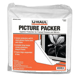 UHaul Picture Packer Kit 4 Corner Protectors for Picture Frames & Mirrors Includes 17 Securing Strap