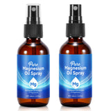 Topical Magnesium Oil Spray, Pure Magnesium Oil Spray for Feet, 100% Pure, Quick Absorption - Natural Source with Powerful Blend