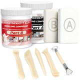Epoxy Sculpt Clay, Self-Hardening Model Magic Sculpt Epoxy Clay, A&B 2 Part Epoxy Putty, Modeling Compound Sculpting Clays for S