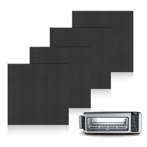BRIKINTE 4 Pack Air Fryer Liners for Ninja Air Fryer, Non-stick Reusable Air Fryer Oven Liners Air Fryer Accessories for Ninja T