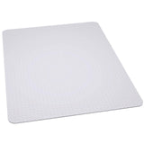 Flash Furniture Jackson 36 x 48 Carpet Chair Mat with Studded Gripper Back and Scuff Resistant Textured Top