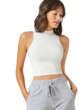 Wedani Women'S Soild Tank Top (Large White),White,L