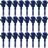 ZCYSRLQIN 24 Pcs Navy Blue Hand Clappers 7.5 Inch Clappers Noisemakers Noise Makers Party Favors Plastic Clapper Sporting Events