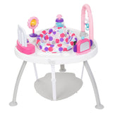 Smart Steps 3-in-1 Bounce N' Play Activity Center Plus with STEM Learning Toys, Princess Pink