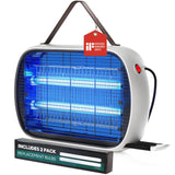 Buzbug Bug Zapper Indoor for 5000 Sq. Ft., 20W Instant Electric Mosquito Zapper, High-Voltage Fly Zapper, Fruit Fly Traps Fly Ki