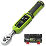 XEIMILE Digital Torque Wrench 3/8 Drive-0.66-44.25Ft.Lb, 0.9-60 N.m, Electric Torque Wrench With Adjustable Vibration Buzzer LED