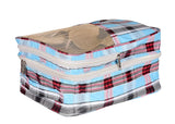 Suneshcreation Waterproof Travelling Shoe Storage Bag Storage Footwear Organiser Pouch Shoe Holder Multipurpose 2 Layer Pouch/Ba