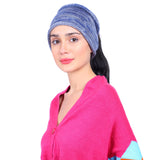 Bharatasya Women Winter Woolen Headband EarWarmer Earmuff (Blue)