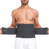 DOREIPA Abdominal Binder for Men and Women - Post Surgery & Postpartum Recovery Hernia Support Belt Waist Trainer for Men Adjust
