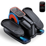 DUREXO Under Desk Elliptical, Ellipse Leg Exerciser While Sitting for Seniors, Quiet Portable Electric Seated Pedal Exerciser wi