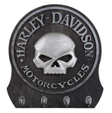 HarleyDavidson Sculpted 3D Willie G Skull Key Rack, Textured Finish HDL15313