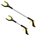 2Pack 34 Inch and 21 Inch Grabber Reacher with Rotating Jaw Mobility Aid Reaching Assist Tool