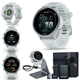 Garmin Forerunner 570 42mm GPS Running Smartwatch, Cloud Blue | Advanced Training & Recovery, Sleep Coach, Heart Rate, Download 