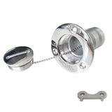 NRC&XRC New Casting 2(50mm) Boat Fuel Deck Fill/Filler with Keyless Cap Marine Grade316 SS Hardware for Boat Yacht Caravan,RV