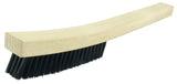 Weiler 44077 Platers Brush, Nylon Fill, 4 x 19 Rows, Made in The USA (Pack of 12)