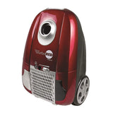 Atrix Turbo Red AHC-1 HEPA Canister Vacuum Cleaner - Powerful 1,400W Variable Speed Motor, Lightweight 6-Quart Bag Design, 3-Sta