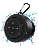 Bluetooth Shower Speaker, Portable Bluetooth Speakers, IP67 Waterproof Wireless Speaker with Suction Cup & Carabiner, Built-in M