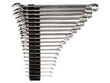 TEKTON Combination Wrench Set with Modular Wrench Organizer, 19Piece (1/411/4 in.) | WCB95103