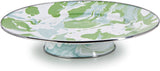 Golden Rabbit Enamelware Modern Monet Cake Plate