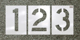 CH Hanson, 70352, Stencil, Number Kit, 12pcs., 4 x 23/4 in.