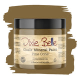 Dixie Belle Paint Company Chalk Finish Furniture Paint | Pine Cone (16oz) | Matte Chocolate Brown Chic Chalk Mineral Paint | DIY