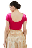 Soch Velvet Fuchsia Princess Cut Blouse