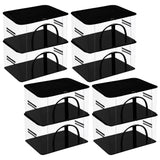 Kuber Industries Pack Of 8 Storage Bag | Pvc Transparent Storage Bag | MultiPurpose Garments Bag For ClothesToy | Wardrobe Bag